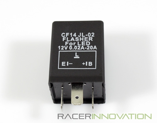 1PC 3-Pin CF14 Relay Fix LED/SMD Signal Hyper Flasher Error/Warning Code Decoder - Imagen 2 de 5