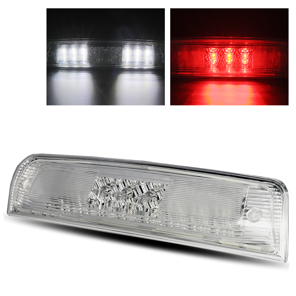 For 09-17 Ram 1500/2500/3500 LED Third Brake Light/3rd Stop/Cargo Lamp Chrome