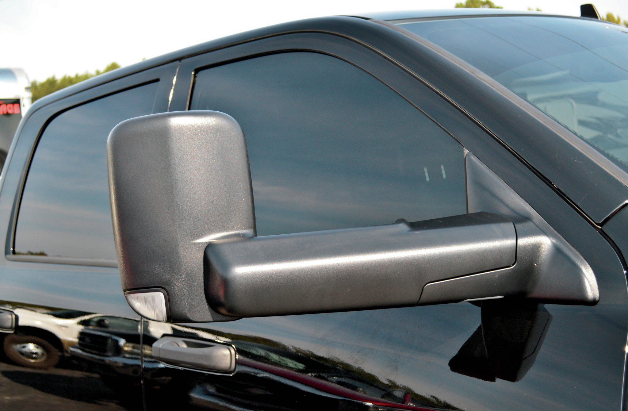 For 09 17 Dodge Ram 1500 2500 3500 Power Telescoping Towing Mirrors For 09 17 Dodge Ram 1500 2500 3500 Power Telescoping Towing Mirrors Clear Signal 759478046354